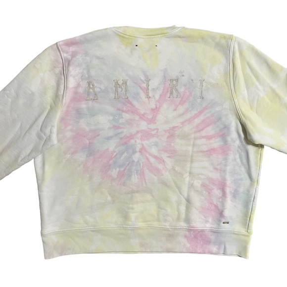 Amiri Crewneck Tie-Dye Sweatshirt - Picture 2 of 8